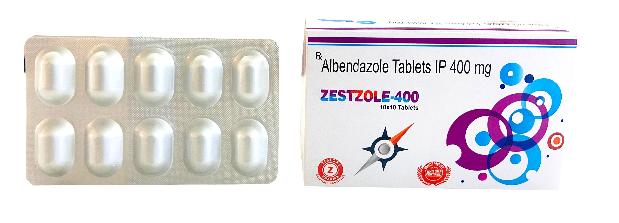 ZESTZOLE 400 TABLETS